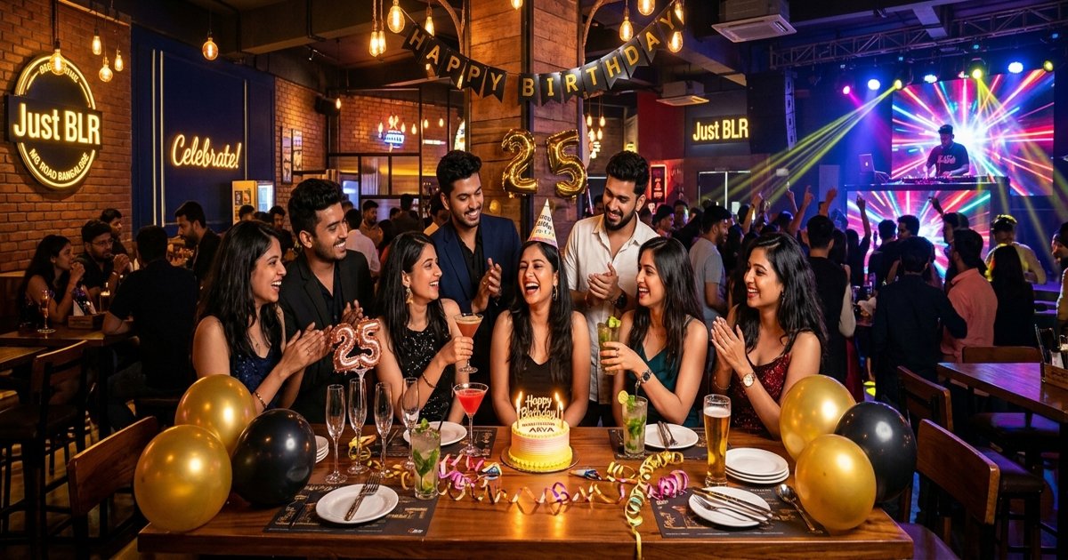 Best Pub for Birthday Party in Bangalore | Just BLR