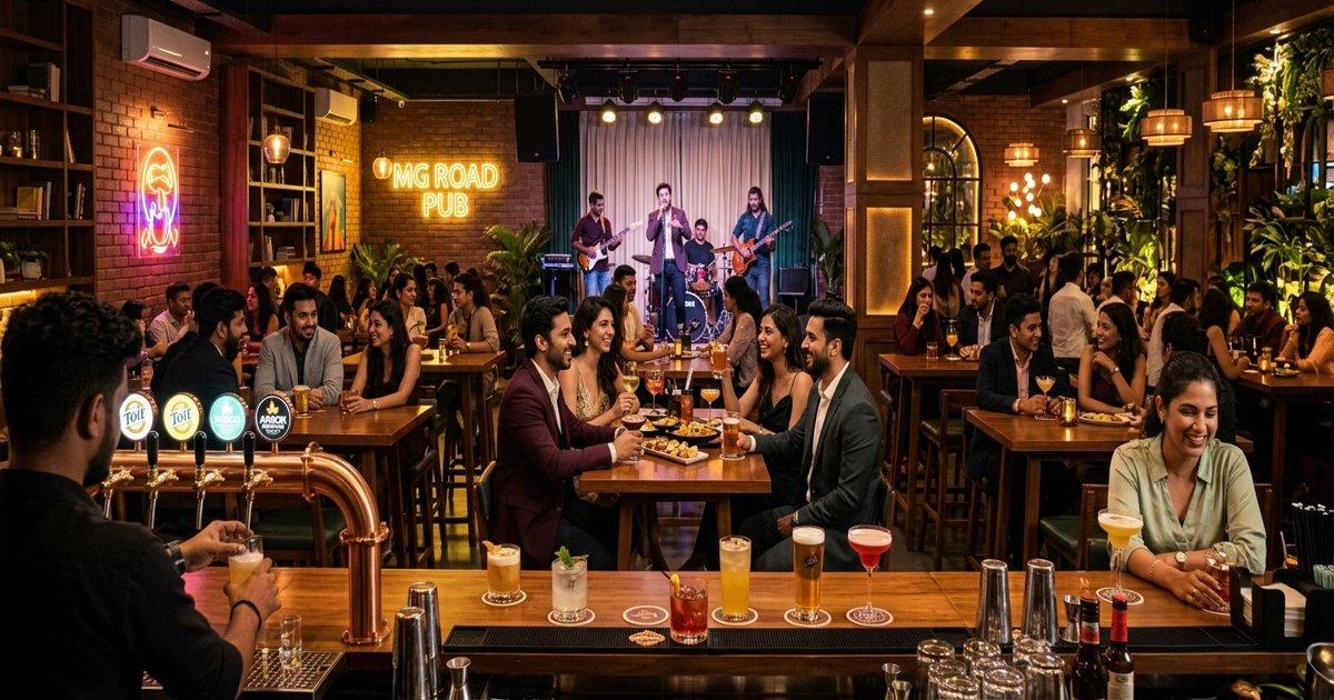 Bangalore MG Road pub